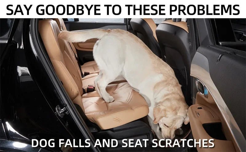 Pet Car Nest Bed Full Coverage Back Seat Hammock Extender