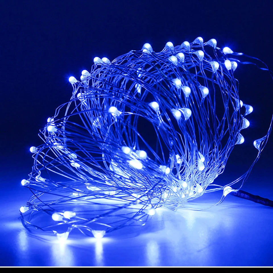 LED Copper Wire water proof Fairy Lights Battery Powered String Lights
