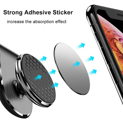 Magnetic Car Phone Holder Air Vent Clip Mount Rotation