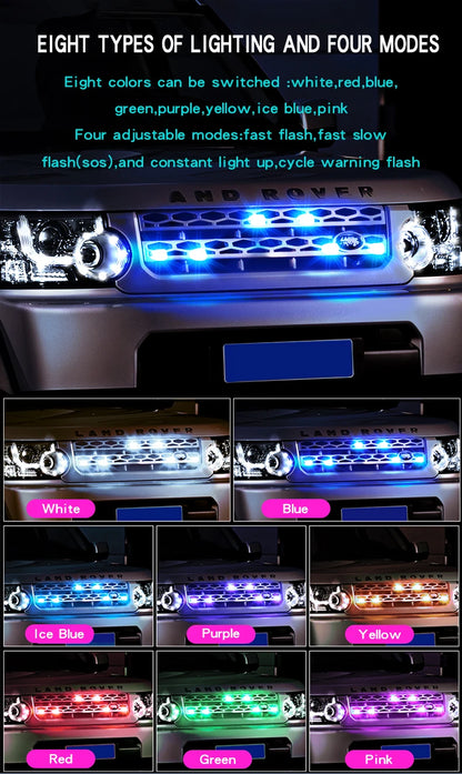 Wireless Light Aircraft Airplane Helicopter Warning Lights