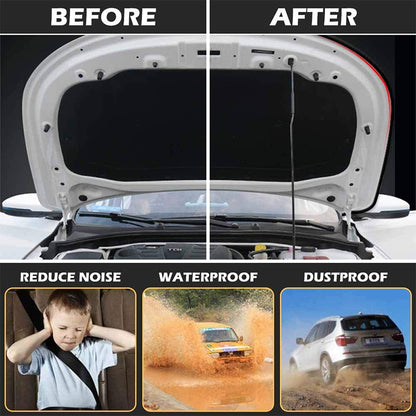 Car Door Seal Strips Noise Insulation Rubber Seals Sticker