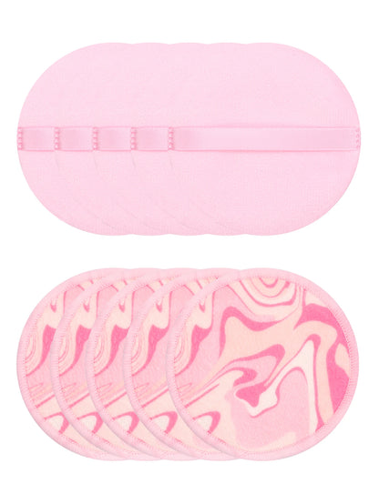 10Pcs Makeup Remover Pads Can Be Soaked in Water