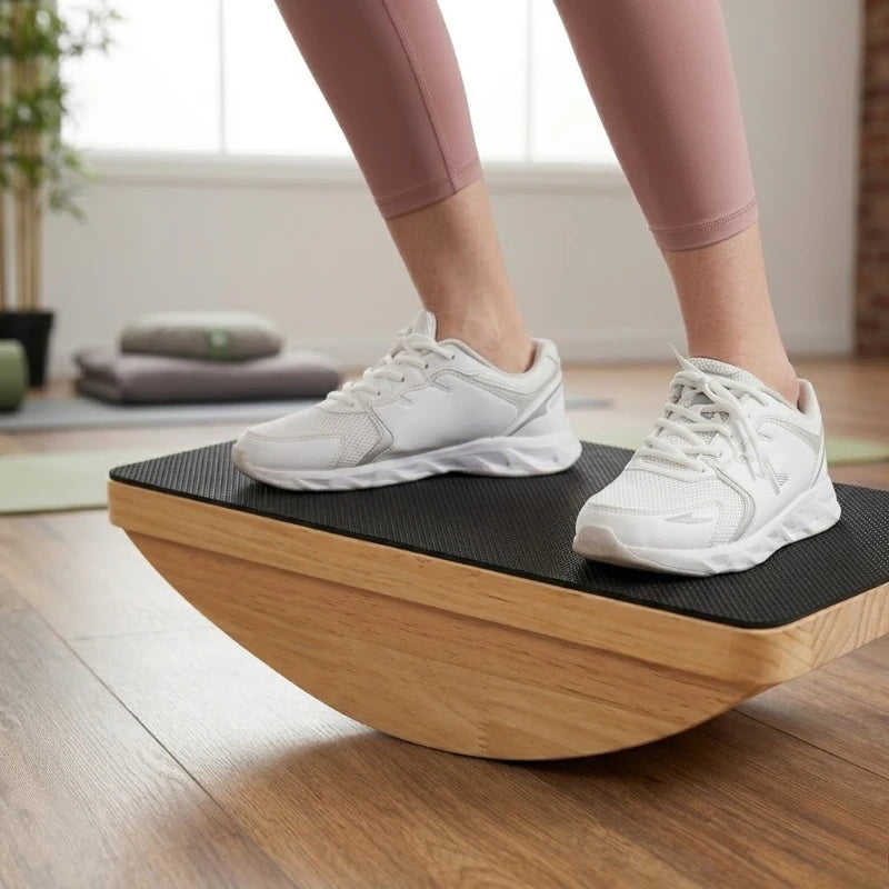 Professional Wooden Balance Board Core Training
