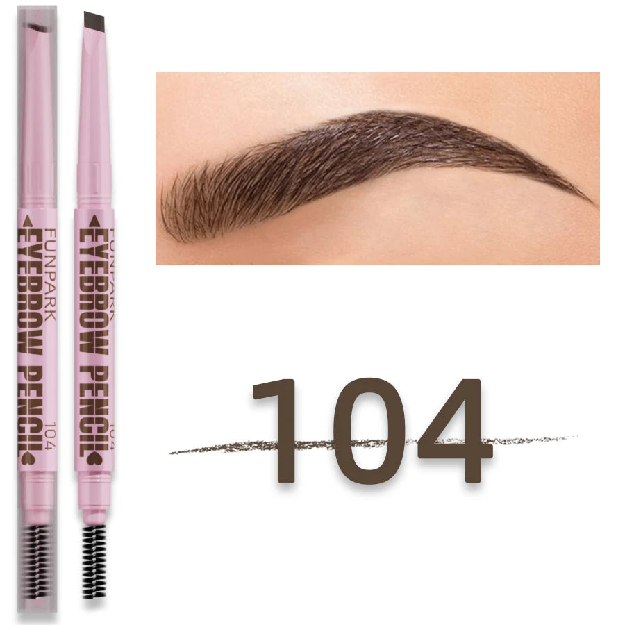 2 in 1 Professional Eyebrow Pencil Eye Makeup for Women