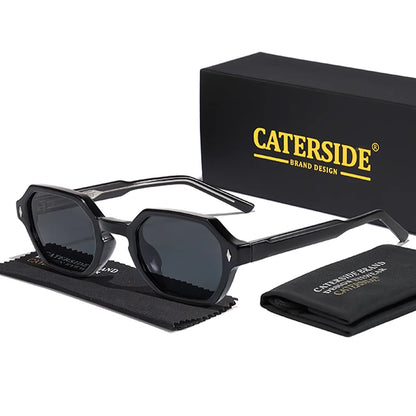 Punk Polygonal Men Sunglasses Personalized Design Square