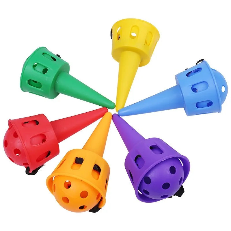 Throwing catching sensory integration game set