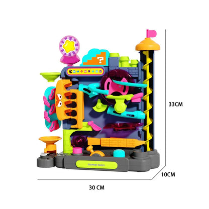 Educational Montessori Toy Multi-Layer Track Adventure Game