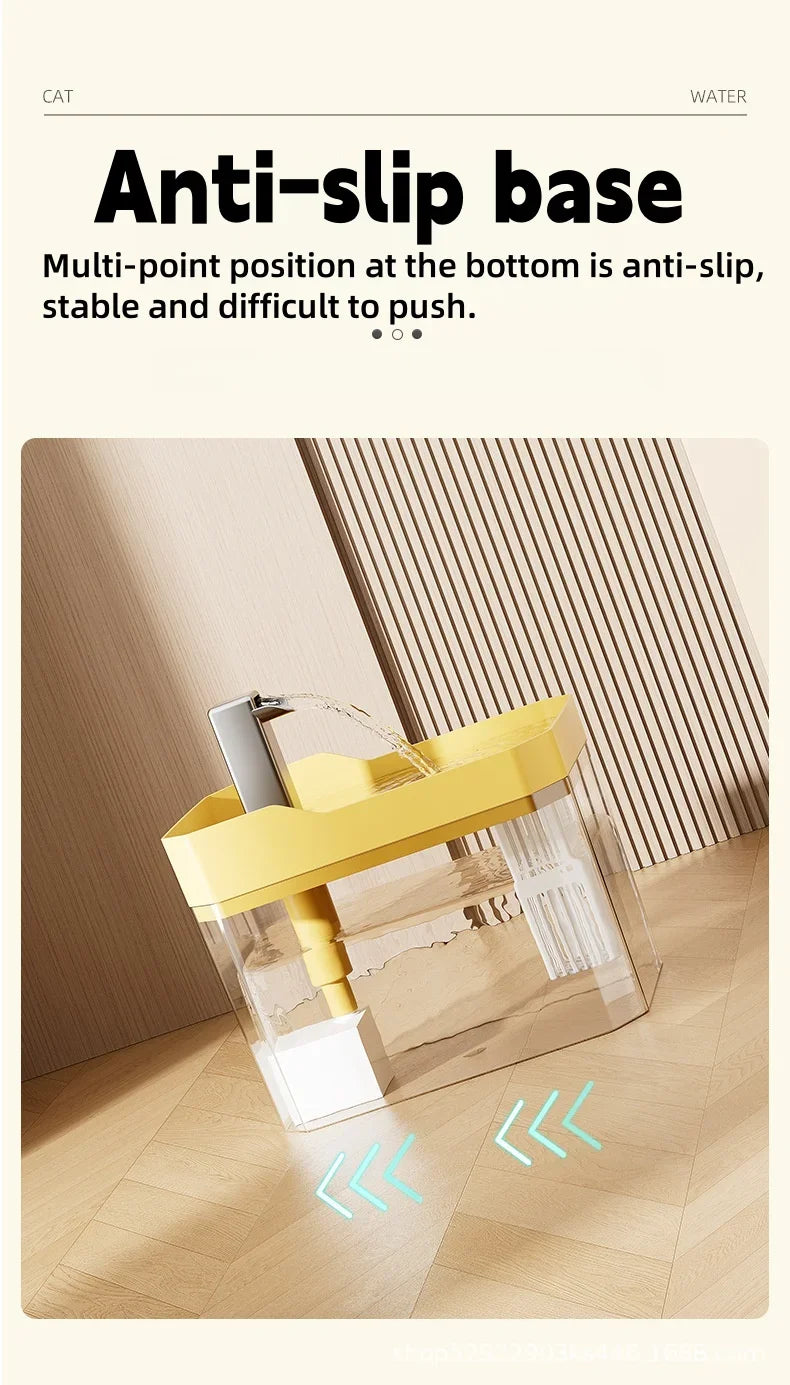 Cat Water Fountain Auto Filter USB Pet Drinking Dispenser