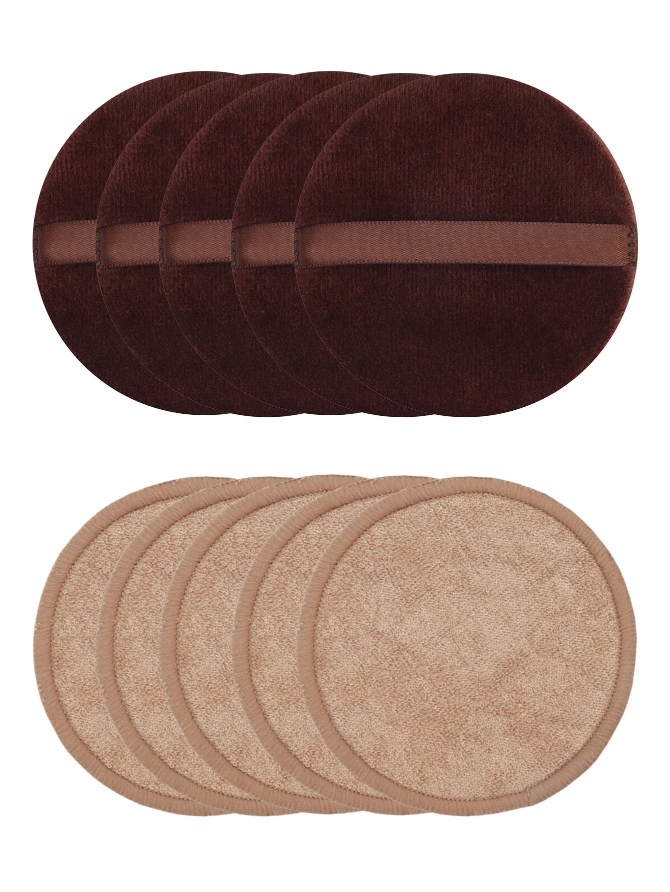 10Pcs Makeup Remover Pads Can Be Soaked in Water