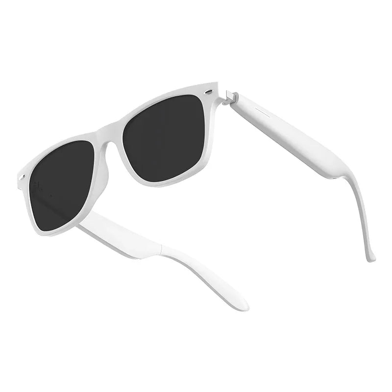 AI Translation Smart Glasses  Bluetooth Call Headphones