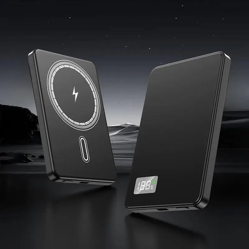 Wireless Magnetic 500000mAh Power Bank Fast Charging