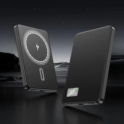 Wireless Magnetic 500000mAh Power Bank Fast Charging
