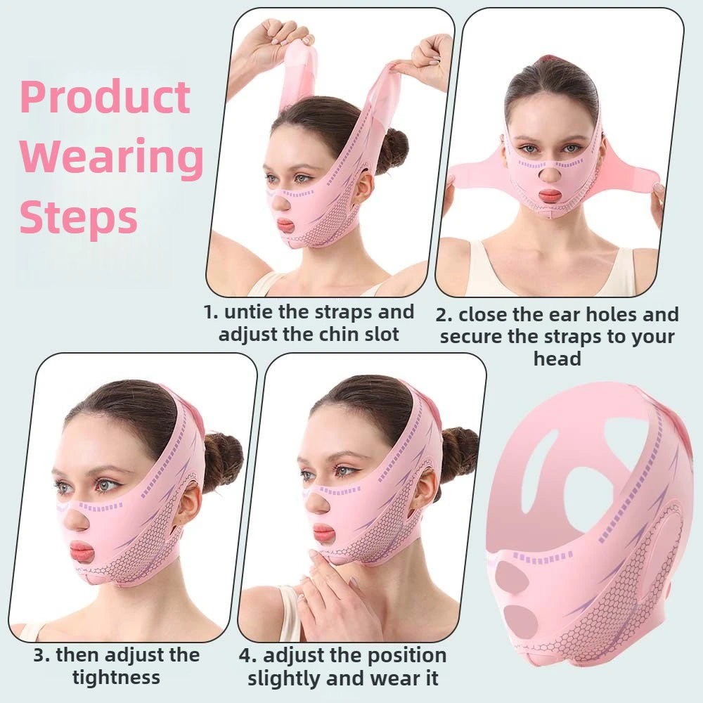 Women Face Lifting Belt V Line Shaper Face Slimming