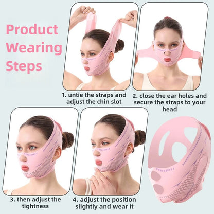 Women Face Lifting Belt V Line Shaper Face Slimming