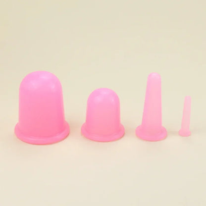 Silicone Vacuum Cupping Massage Jars Anti Cellulite