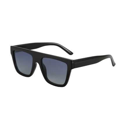Retro Square Polarized Sunglasses Women Men Acetate