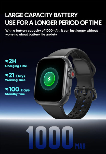 Watch Ultra 2 SE Men Women 1000mAh AMOLED Heart Rate