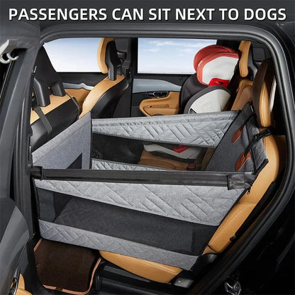 Pet Car Nest Bed Full Coverage Back Seat Hammock Extender