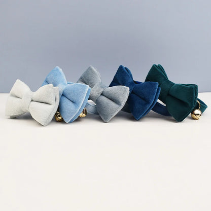 Stylish Adjustable Cat Collar with Bowknot