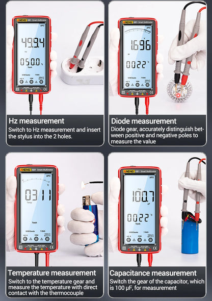 681 Rechargeable Digital Professional Multimeter Voltage Tester