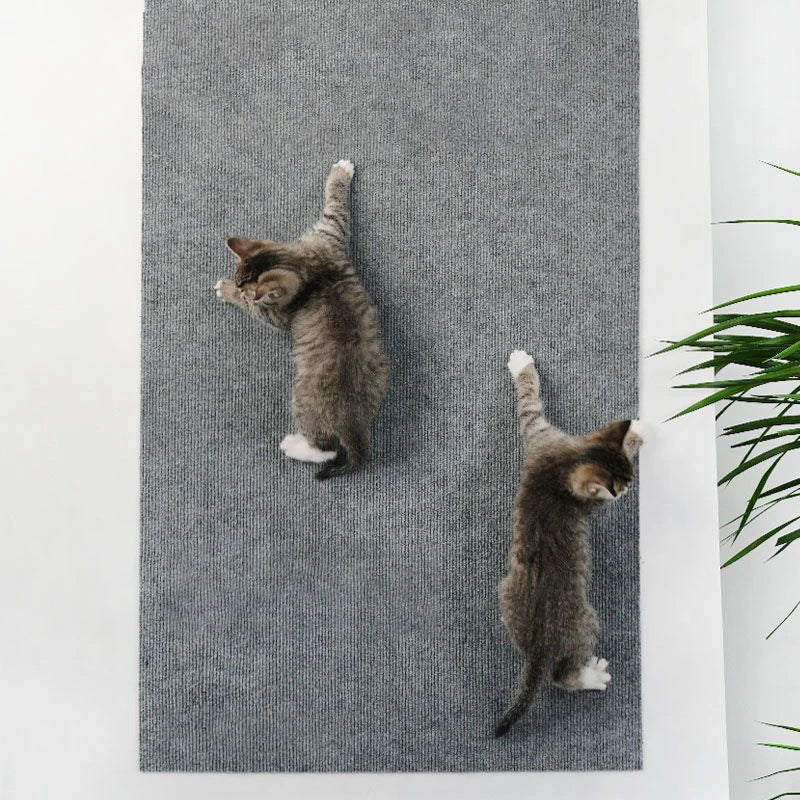 Self-Adhesive Cat Scratching Mat Trimmable Cat Carpet