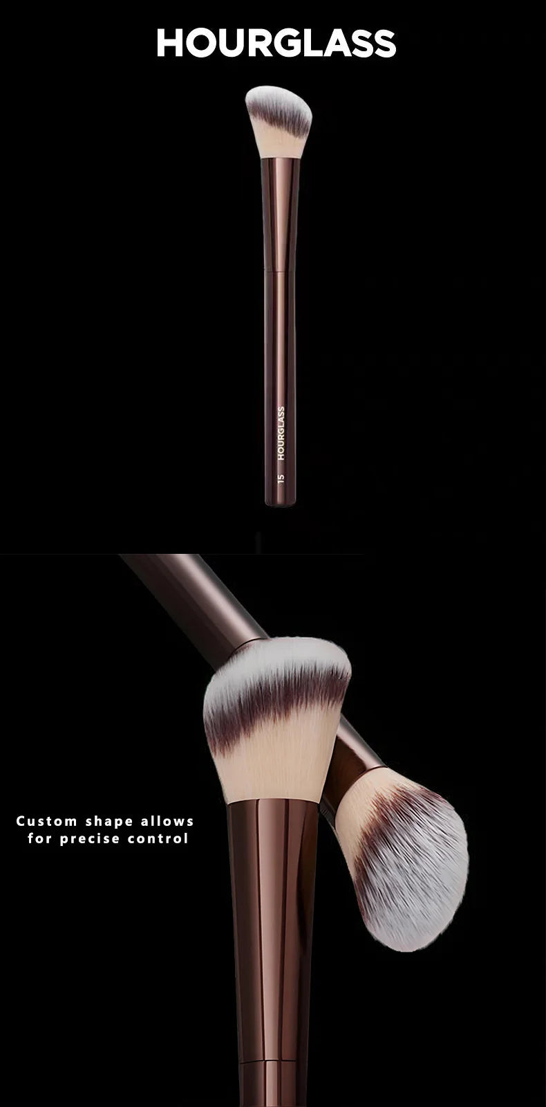 Liquid Blush Brush Angled Contour Brush Loose Powder Brush