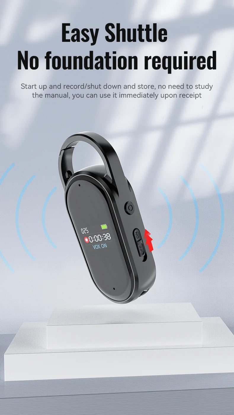 AI Voice Recorder Dictaphone with Real-Time Transcription