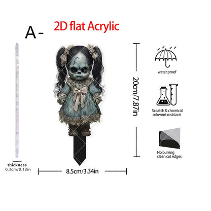 Halloween Scary Yard Decoration, Scarecrow Decor Horror