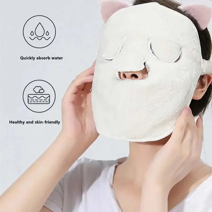 High Quality Reusable Cotton Hot Compress Towel