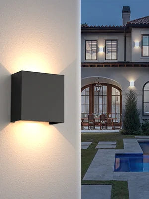 LED Wall Sconces 6W Modern Indoor Outdoor IP65 Wall Lamp