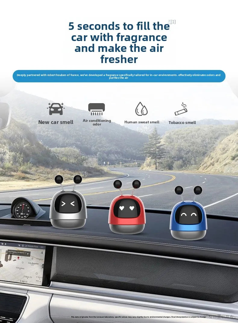 Car Interior Supplies Ornaments - Big Robot Car Perfume