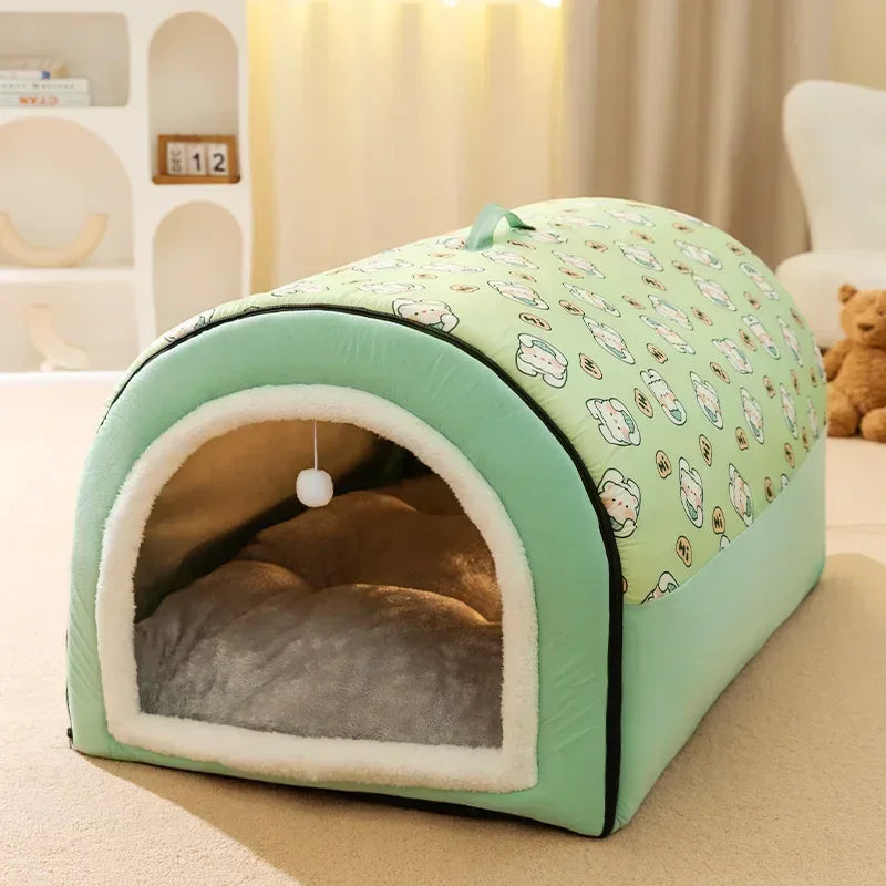 Hot Winter Warm Dog Removable Pet Sleeping House
