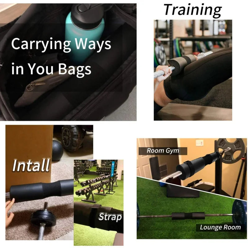 Barbell Pad for Hip Thrust Squat,Non‑Slip Thick Foam