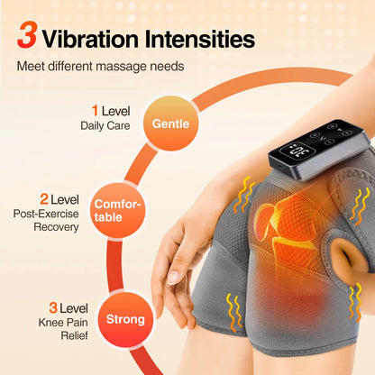 Electric Heating Knee Wrap with 5 Modes Muscle Relaxation