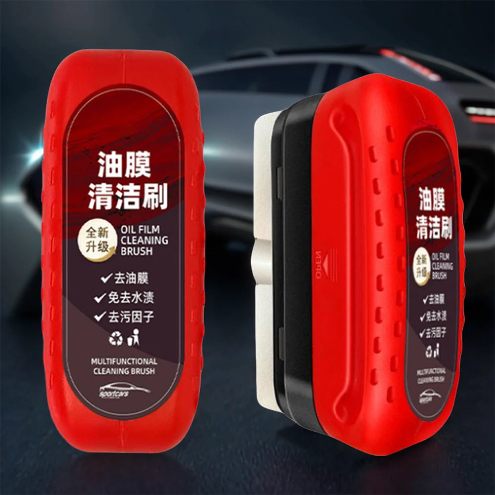 Car Glass Oil Film Remover Automotive Glass Sponge
