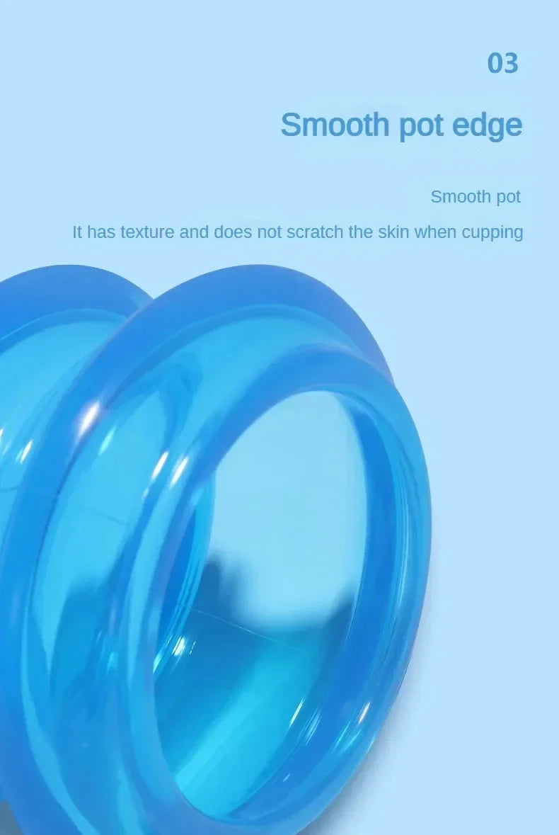 Anti-cellulite Silicone Cupping Set Suction Cup Ventosas