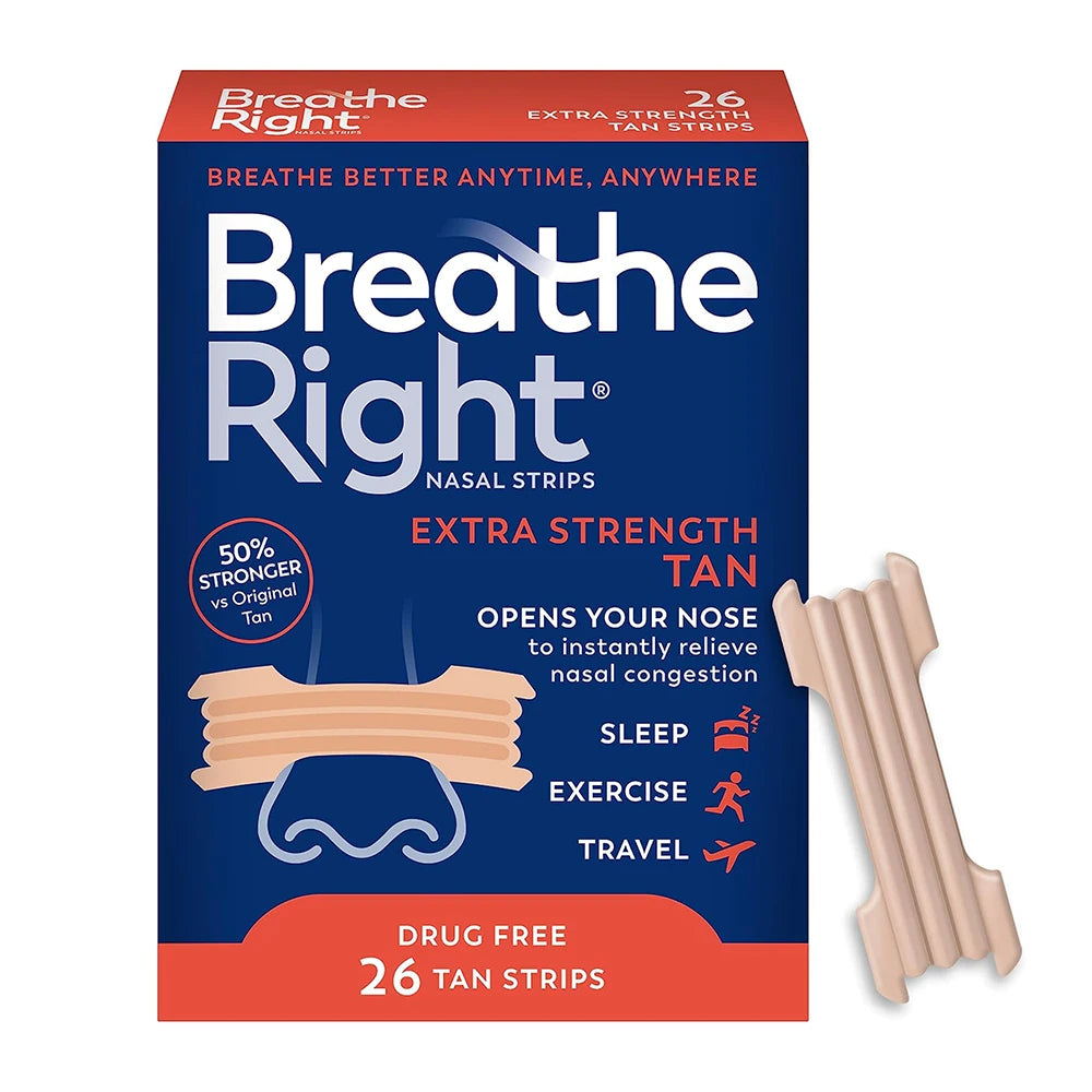 26/52/78 Pcs Breathe Right Nasal Strips