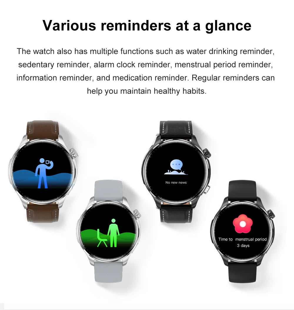 New GPS SmartWatch BluetoothCall IP68 Waterproof Men Women