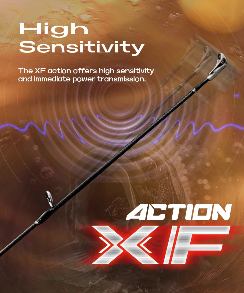 Seasir Salminus XF M/MH Spining & Casting Fishing Rod