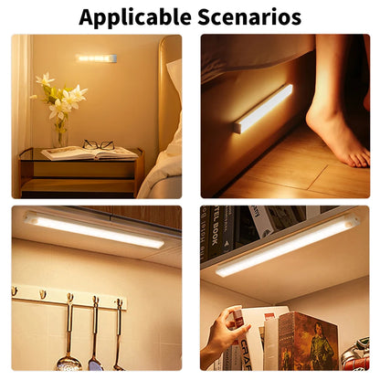 Smart Motion Sensor Night Light Wireless Rechargeable Led Night Lights