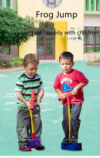 Children Growing Bounce Sense Training Pogo Stick Jumper