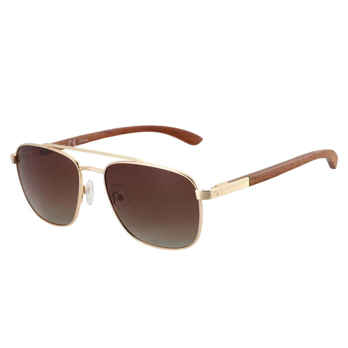ZENOTTIC Trend Wood Polarized Sunglasses for Men