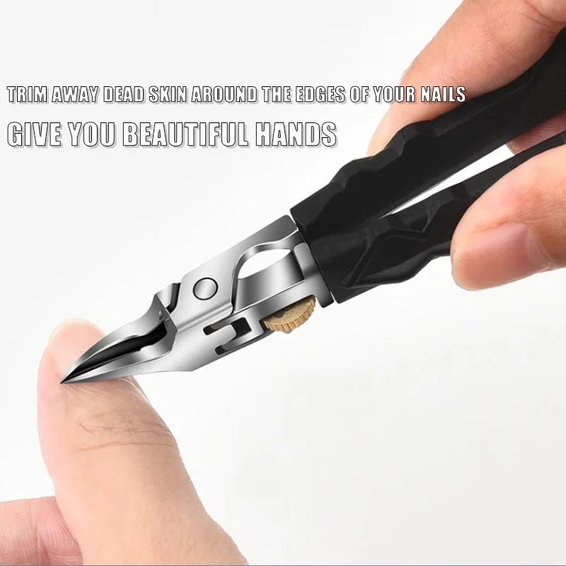 Nail clippers, ultra-sharp slanted nail clippers