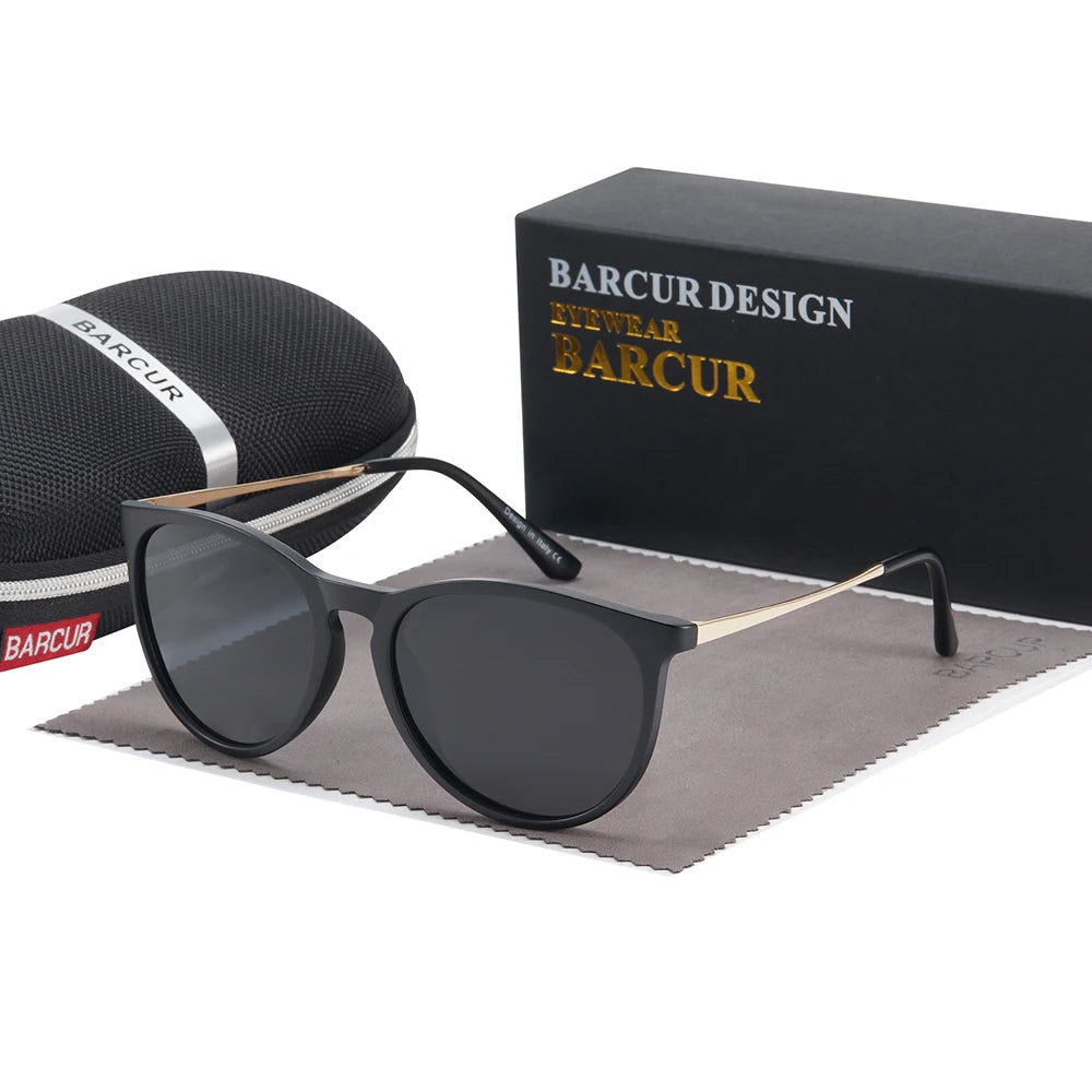 BARCUR Classic Polarized Sunglasses For Both Men Women