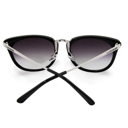 TAGION Fashion Unisex Cat Eye Plastic Frame Sunglasses
