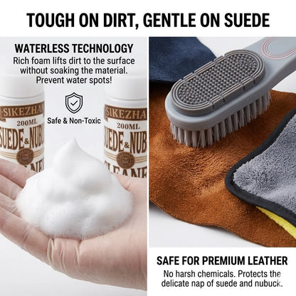 Premium Suede Nubuck Cleaning Kit Foam Shoe Cleaner
