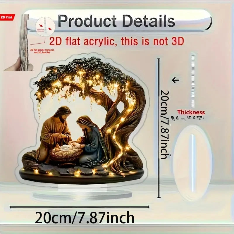Nativity Scene Desktop Decoration - Decoration