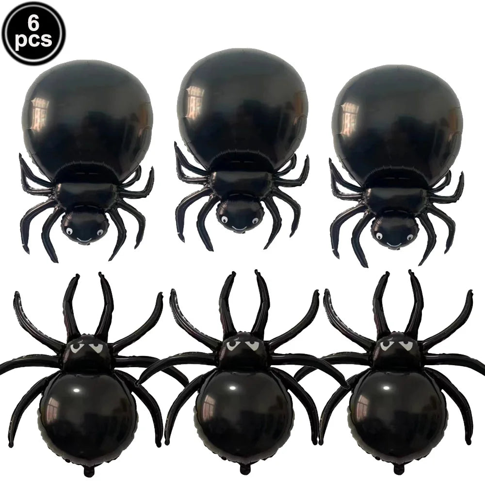 Large Halloween Standing Foil Balloons Haunted House Castle