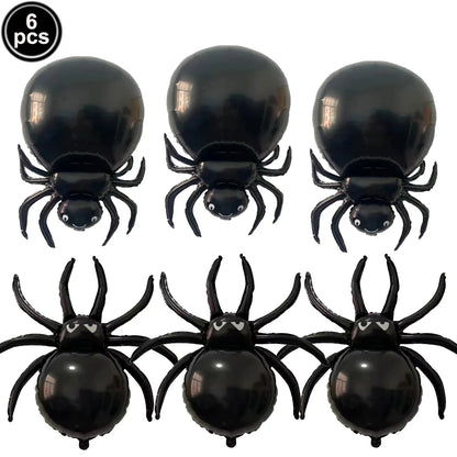 Large Halloween Standing Foil Balloons Haunted House Castle