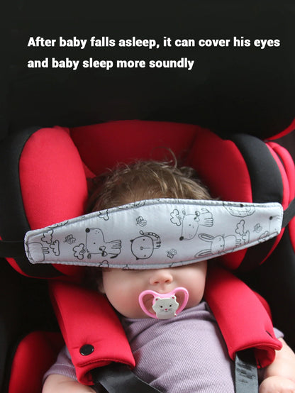 Baby Car Seat Head Support Children Stroller Fastening Belt